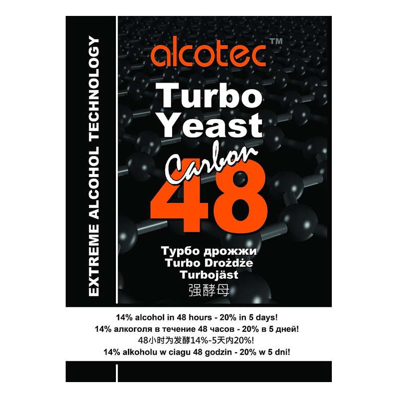 Alcotec - 48 Carbon Turbo Yeast 283g