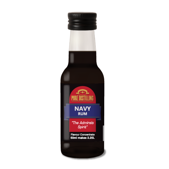 Pure Distilling - Navy Rum Spirit Flavouring 50ml