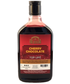 Pure Distilling Top Ups - Cherry Chocolate Liqueur Flavouring 375ml