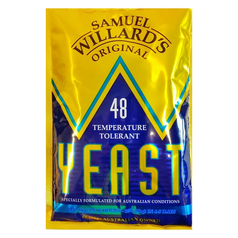 Samuel Willards - 48 Temperate Tolerant Yeast 250g