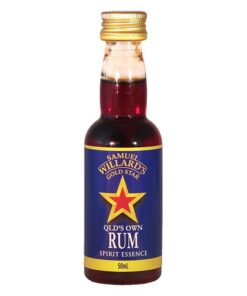 Samuel Willards Gold Star - Rum QLD's Own Spirit Flavouring 50ml