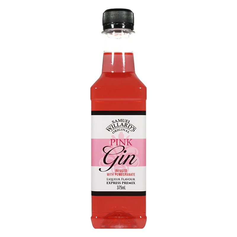 Samuel Willards Express Premix - Pink Gin Liqueur Flavouring 375ml